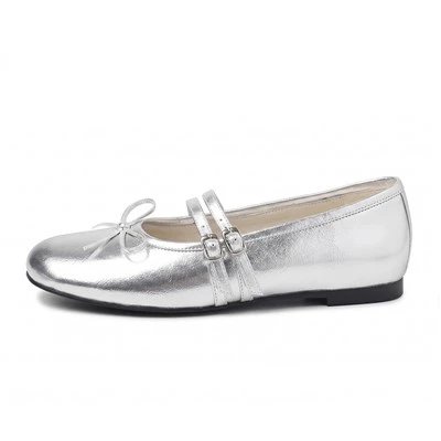 Søt jentete dameballett Mary Jane Flats